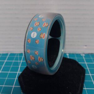 Women Bracelet Bangle Fruit Julius Blue Monkey Paul Frank Plastic Bangle